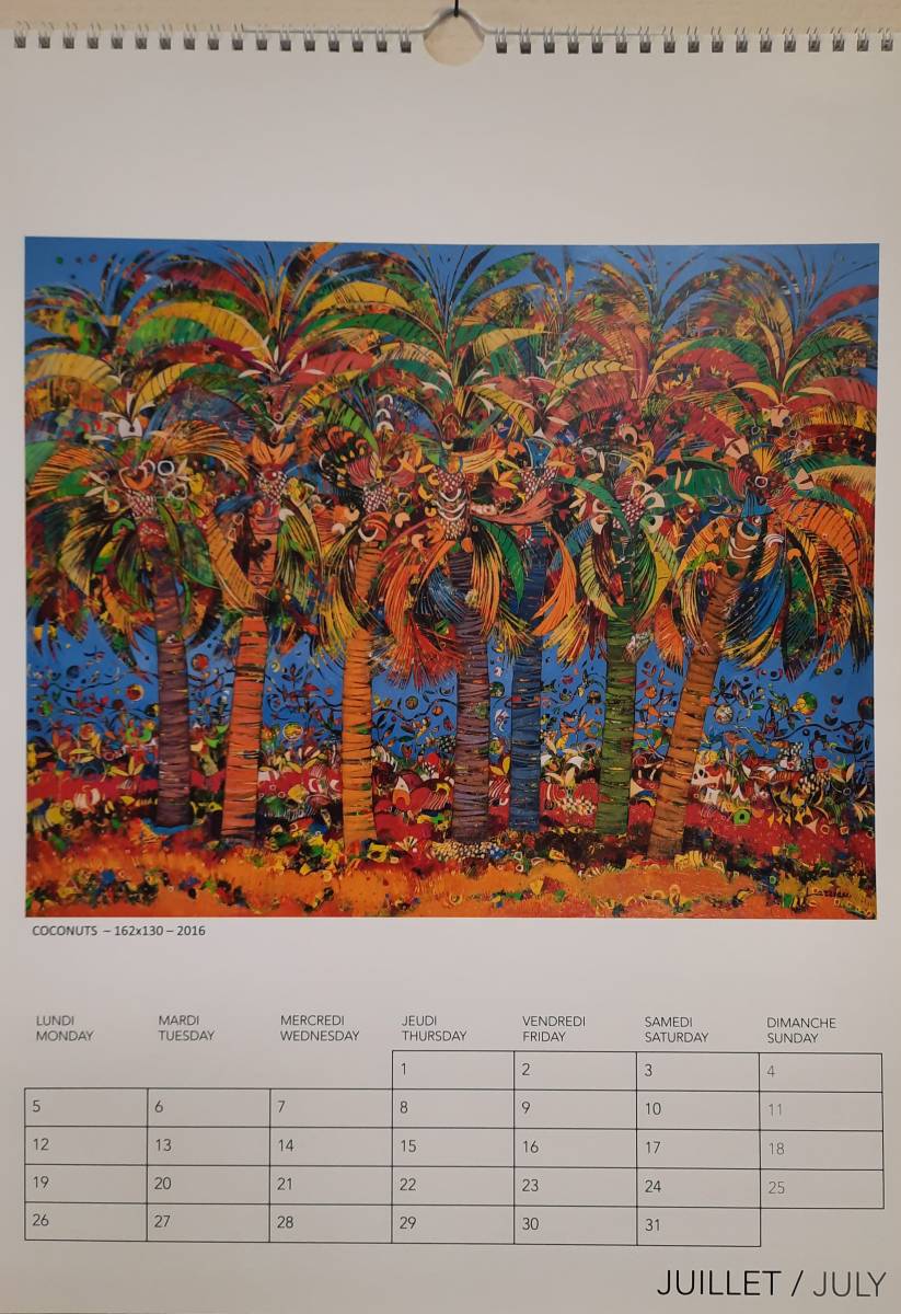 Calendrier A3 reliure spirale Lyon