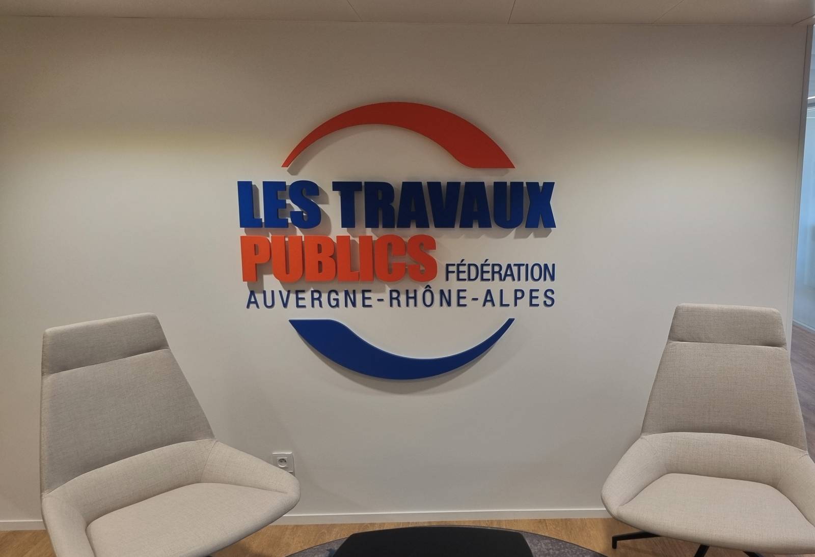 Mise en place d'un logo 3D sur Lyon 