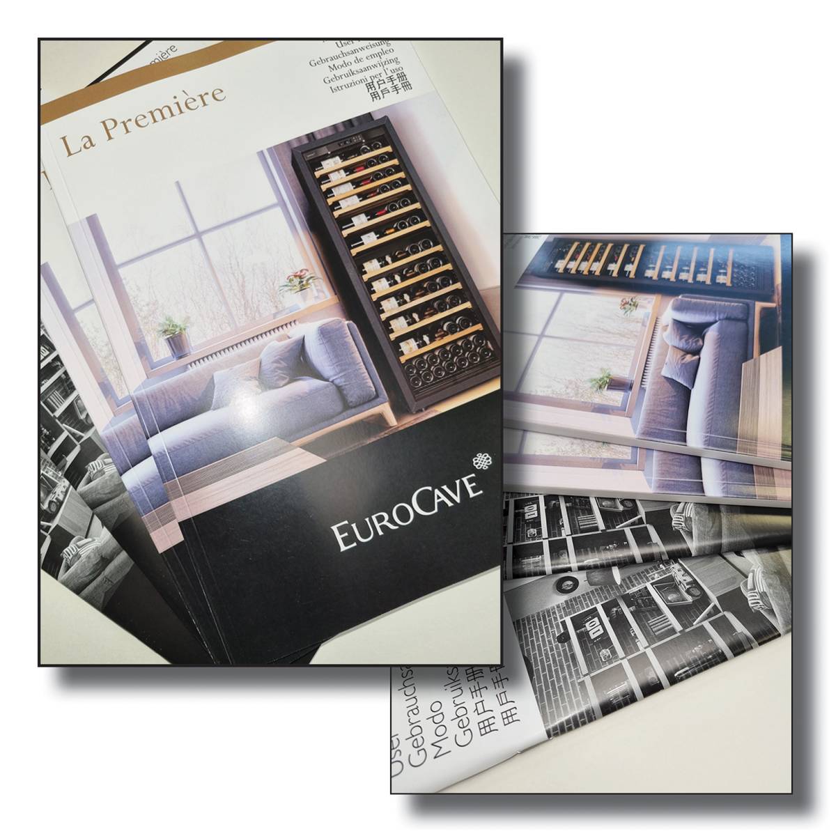 Brochures en dos carré-collé et piqué...