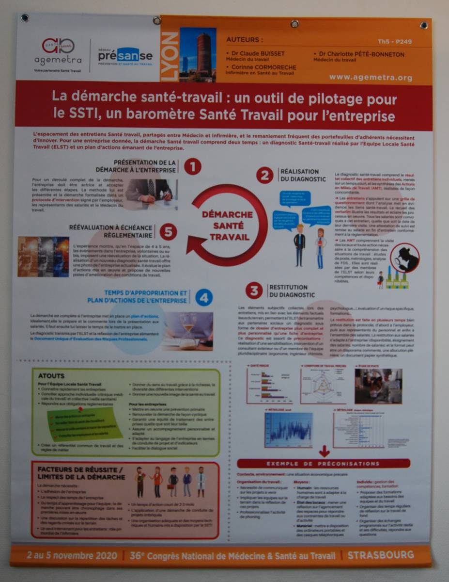 Poster bâche M1 60 x 80 cm pour notre client basé à Oullins à côté de Lyon