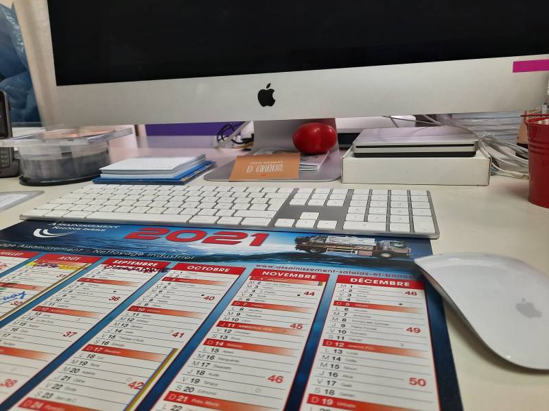 Création et impression d'un calendrier A3 sur Villeurbanne