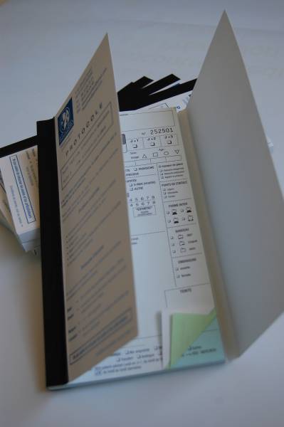 Carnet autocopiant Lyon