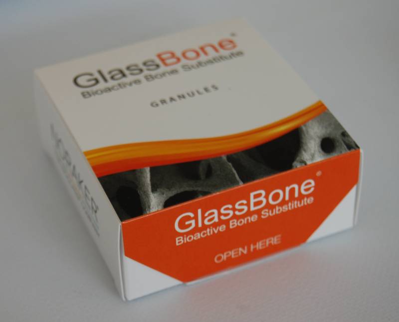 Boîte sur mesure GlassBone montée imprimée et façonnée pour notre client de Vileurbanne